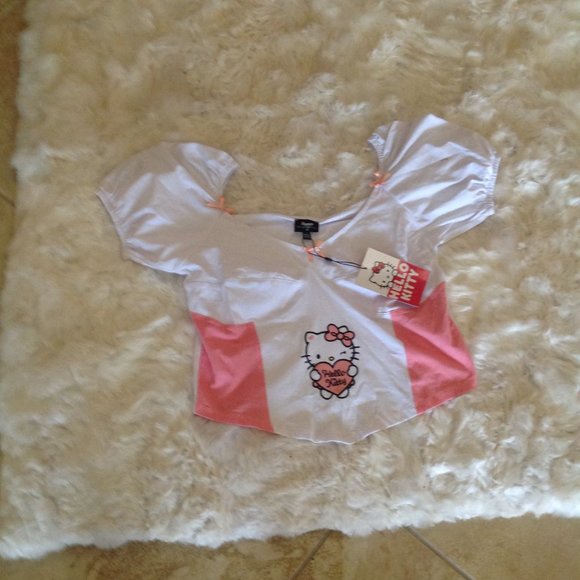 Sanrio Tops - Dolls Kill Sanrio Hello Kitty top 18 New (14/16)